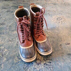 Sorel Waterproof Snow Boots - Brown - Size 8